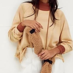 Free People Baja Striped Long Sleeve Tee